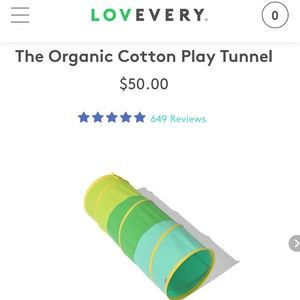 Lovevery play tunnel